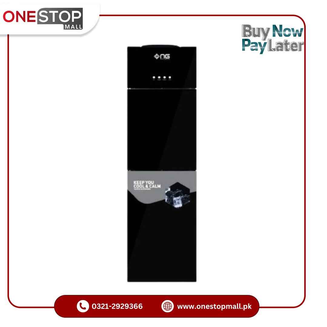 Nasgas Water Dispenser NWD – 200 (3 Taps) High Efficiency Compressor Cooling - Mini Refrigerator Cabinet 1 Year Brand Warranty