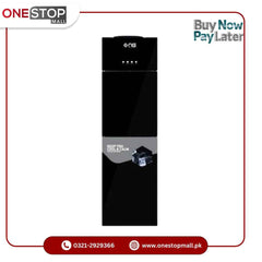 Nasgas Water Dispenser NWD – 200 (3 Taps) High Efficiency Compressor Cooling - Mini Refrigerator Cabinet 1 Year Brand Warranty