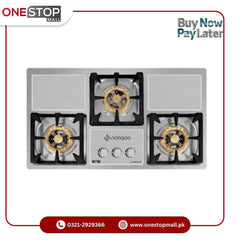 Nasgas Built In Hobs DG-227 S (Steel Top) Heavy gauge steel top 1 Year Brand Warranty