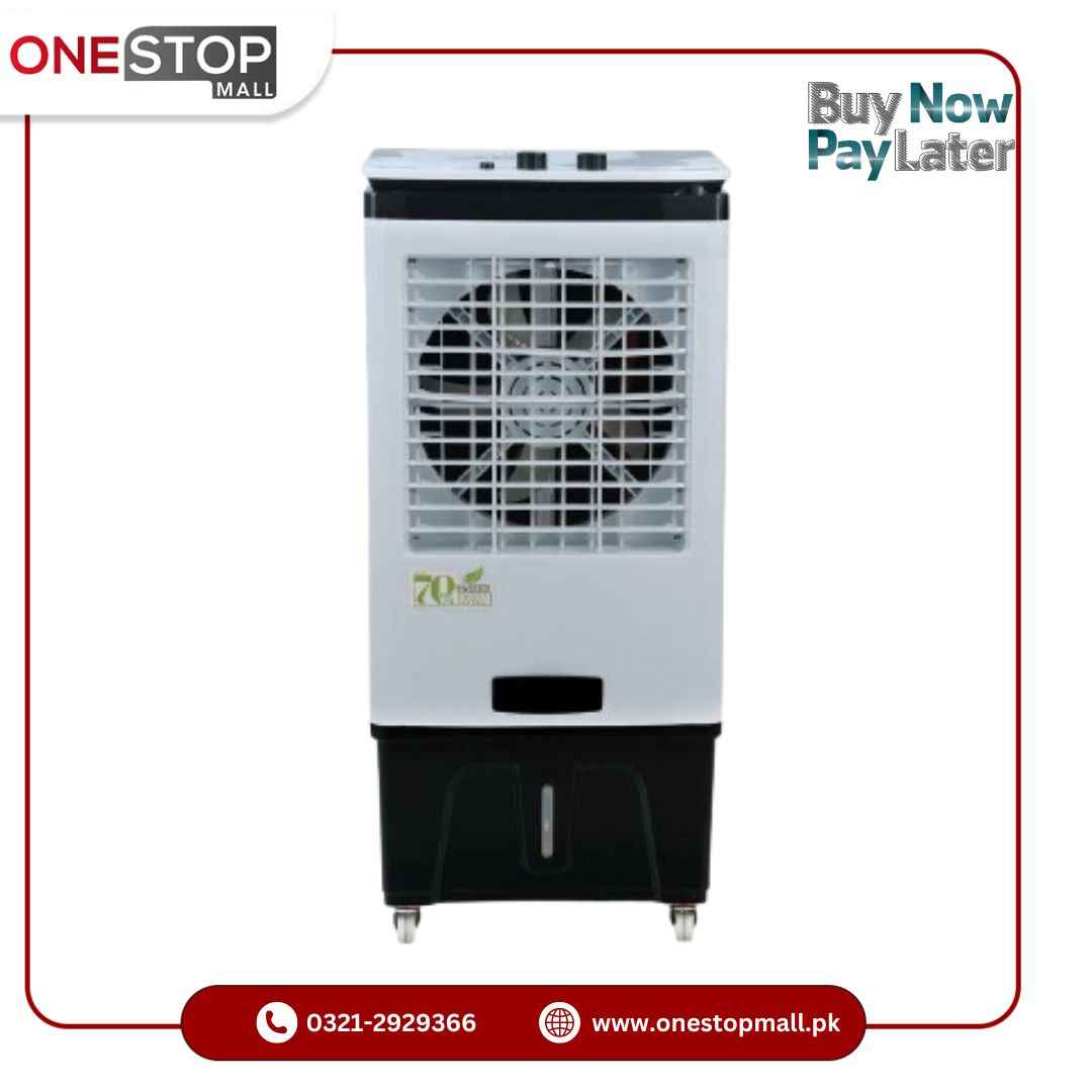 Nasgas Inverter Room Cooler AC DC Model NAC-2100 Cooling Box (For Re-Freezable Ice Packs Evaporative Cooling Pad 1 Year Brand Warranty