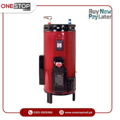 NasGas Geyser 20 Gallon Electric + Gas DEG-2020 Super Fast Heating DLX (Double Safety) Heavy Gauge 12 x 14 Water Tank