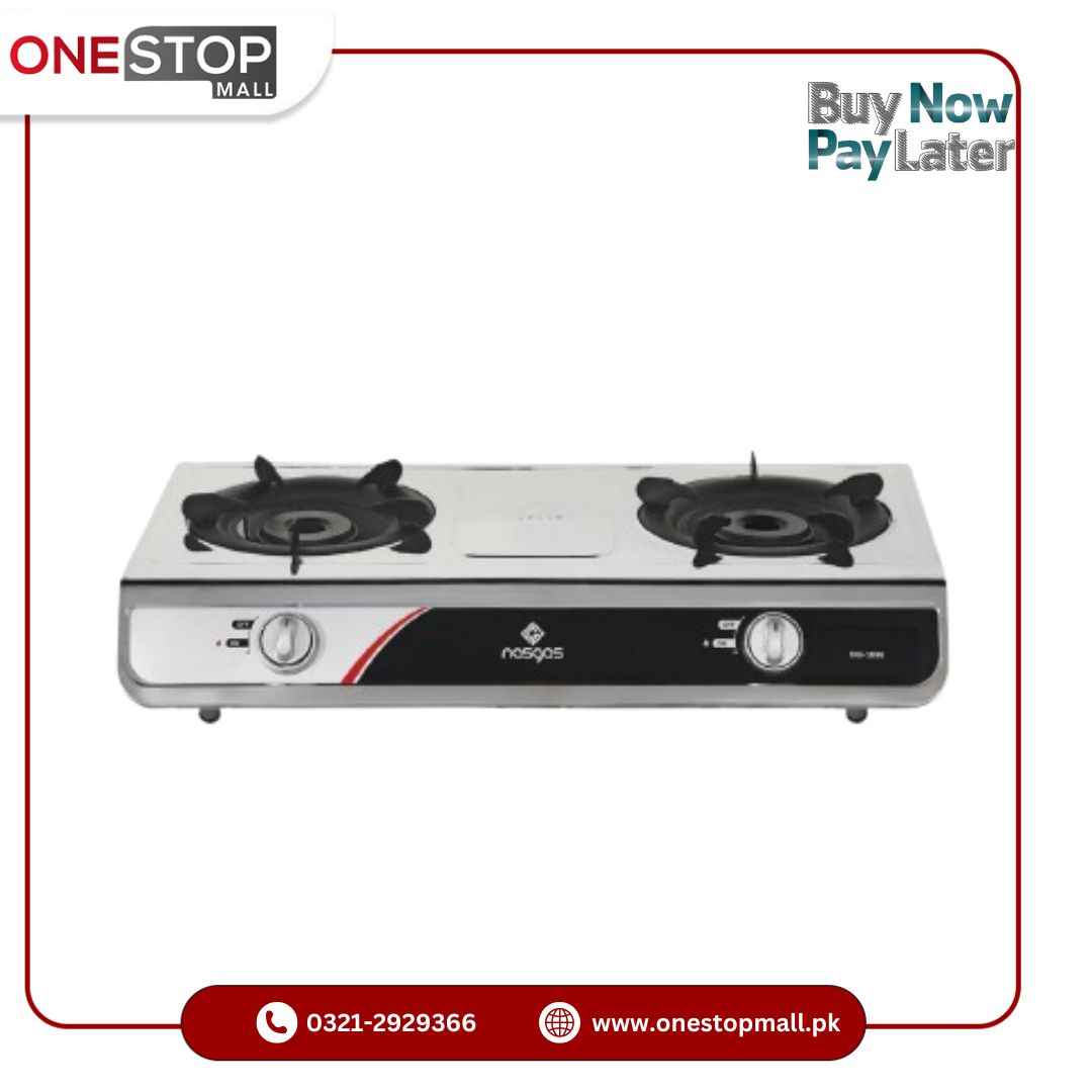Nasgas Gas Stoves DG-1090 Double Steel, Large Body, Heavy Ring 1 Year Brand Warranty