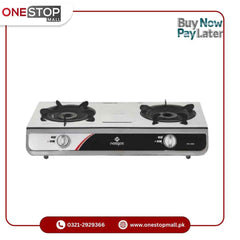 Nasgas Gas Stoves DG-1090 Double Steel, Large Body, Heavy Ring 1 Year Brand Warranty