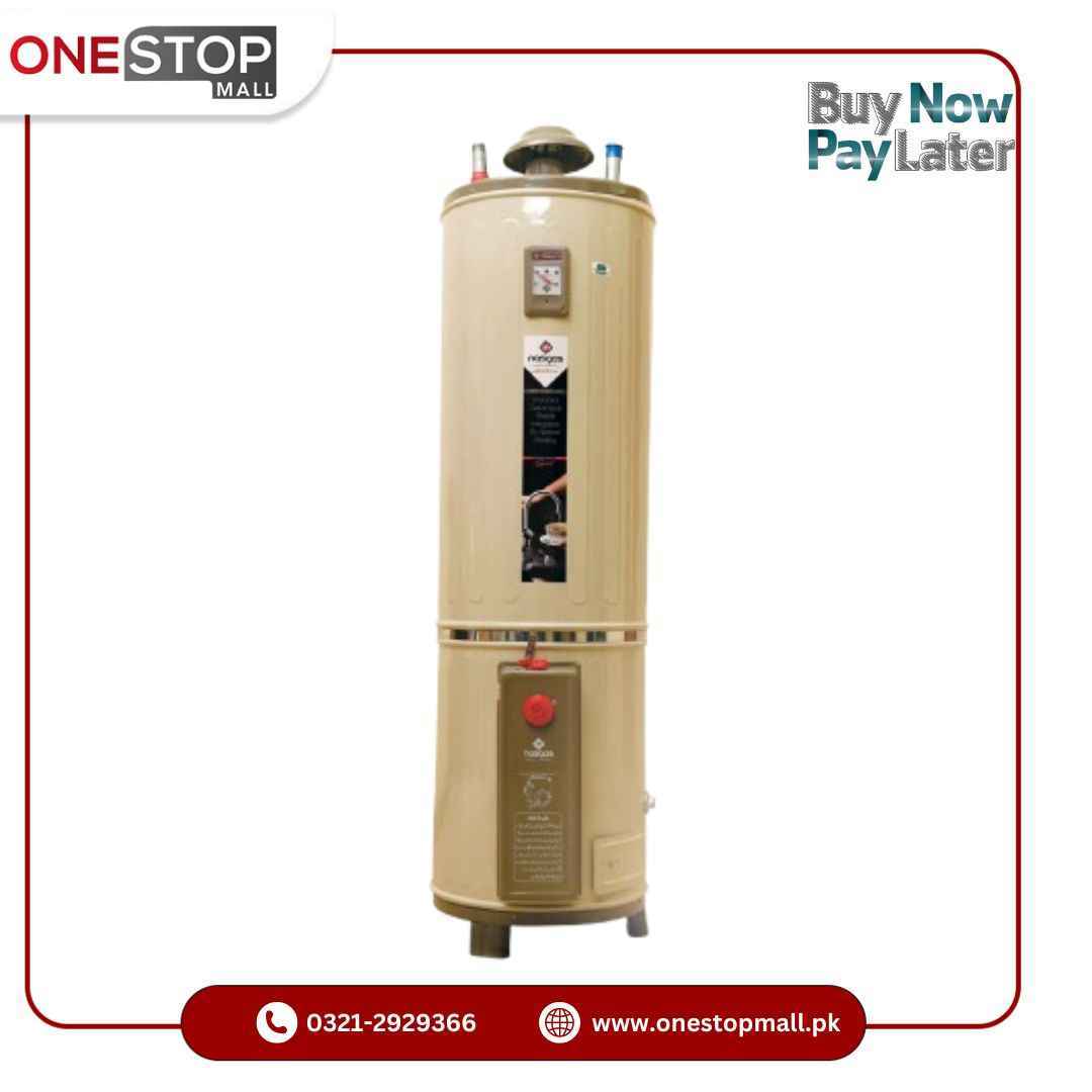 NasGas Geyser 55 Gallon DG-55 Super Deluxe Prime Heavy Gauge 12 x 14 Water Tank 1 Year Brand Warranty