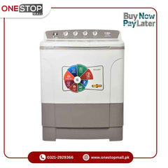 Super Asia Washing Machine SA-242 Clean Wash Scrub Board With Double Storm Pulsator 1 Year Brand Warranty