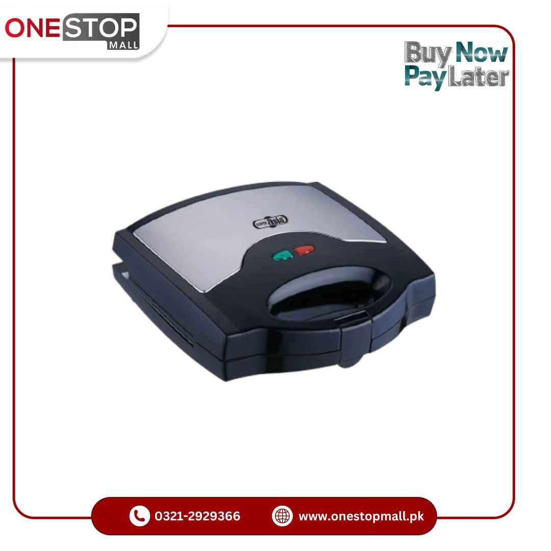 Super Asia Sandwich Maker SS-3536 Buckle clips on handle Fixed temperature control 1 Year Brand Warranty