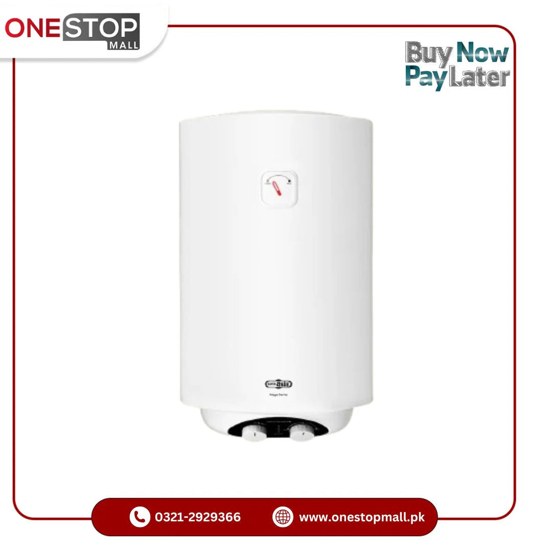 Super Asia MEH-80 Electric Water Heater 80 Liter European enamel tank craft technology 1 Year Brand Warranty - Onestopmall.pk