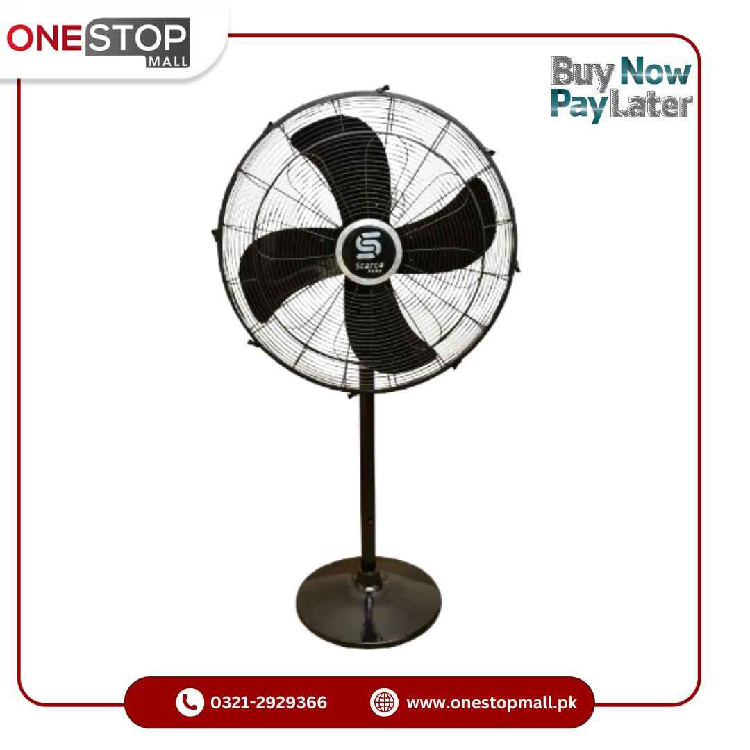 Starco Pedestal Fans AC DC Unimax 24”Inch 99.9% Copper winding motor 1 Year Brand Warranty