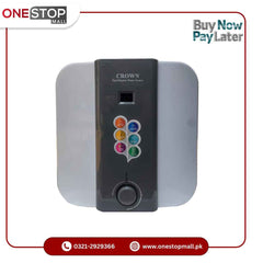 Crown Electric Geyser EG-15L(D) 15 Litre Imported Itli Element Digital Full ABS Pure Body Brand Warranty