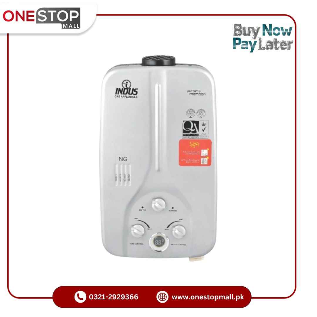 INDUS Instant Geyser (Water Heater) LPG 7 Liter 1 Year Brand Warranty