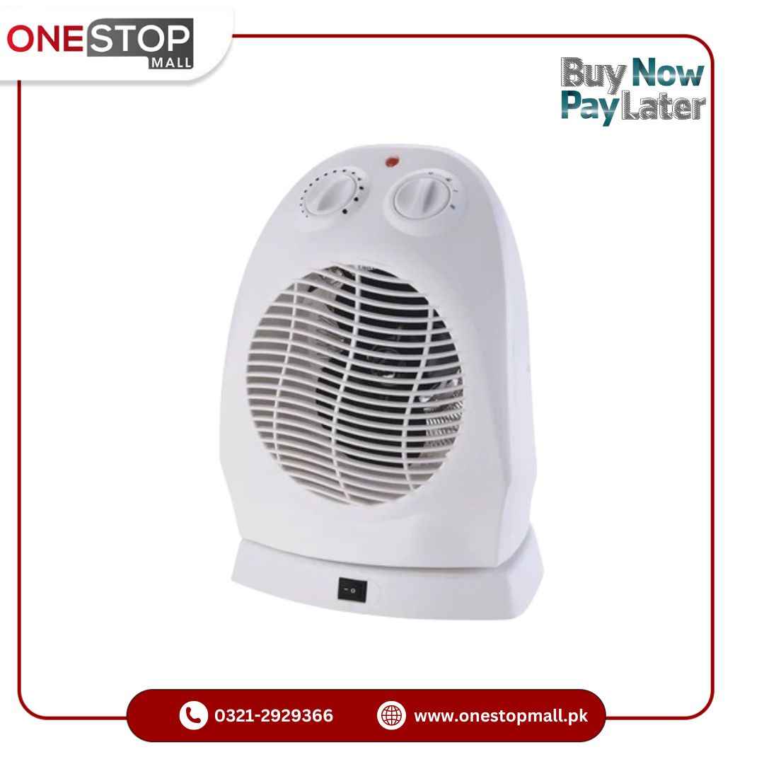 Gaba National GN-2128 Fan Heater Light Indicator Adjustable Thermostat Control Brand Warranty