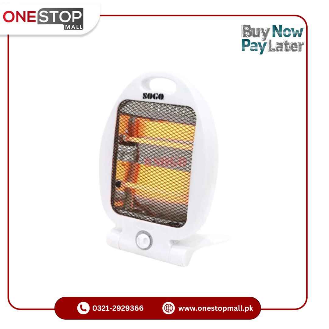 Sogo Quartz Heater (JPN-94) 2 HEATING SETTING: 400W & 800W VOLTAGE : 220-240V