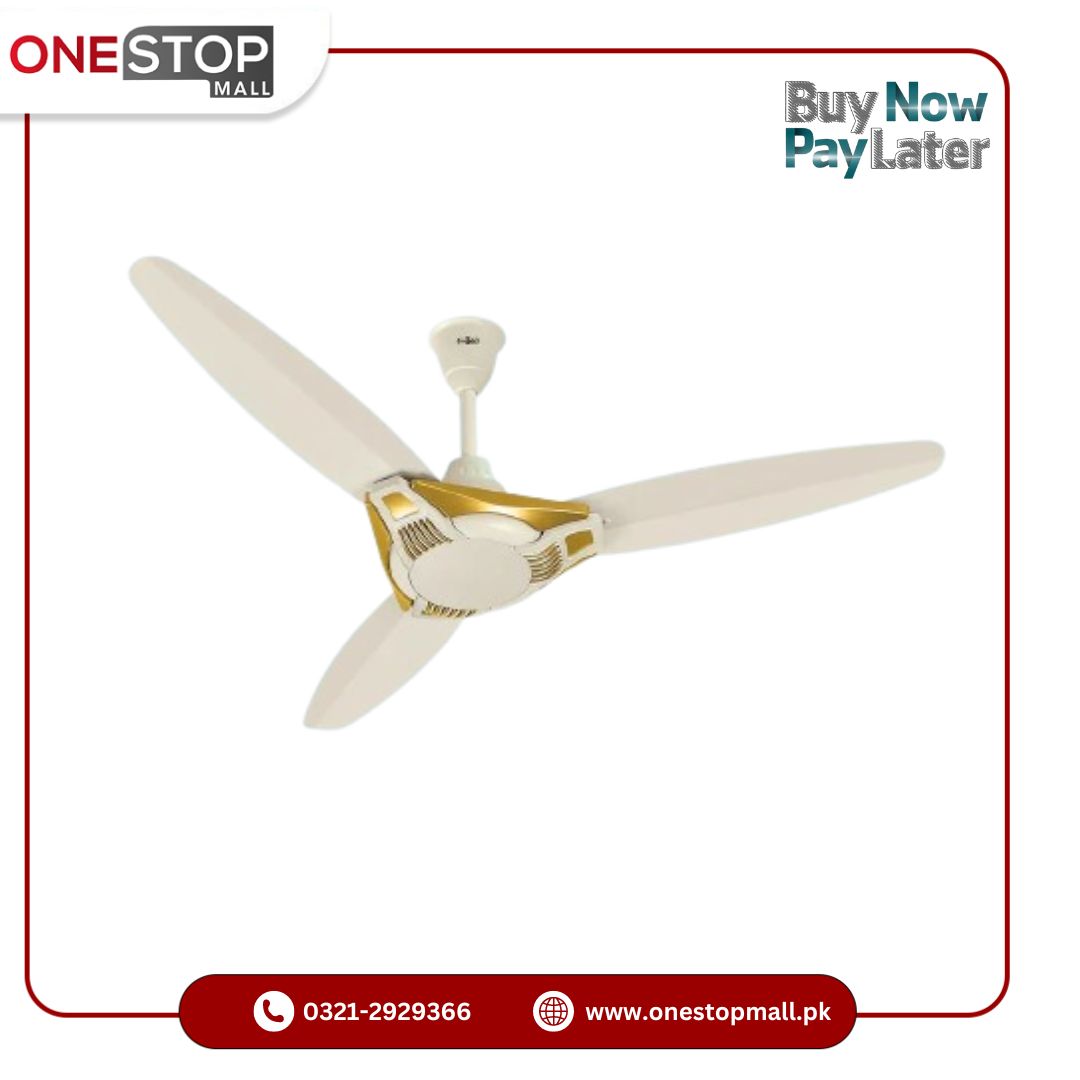 Super Asia Inverter Fan Aspire AC 56 Inch 30 watts 99.9% Pure Copper Wire High Quality Paint For Superior Finishing Brand Warranty - Onestopmall.pk