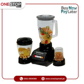 Westpoint Blender and Grinder WF-9491- Deluxe 3 in 1 Set - 350 Watts Copper Motor With 2 Years Brand Warranty - Onestopmall.pk