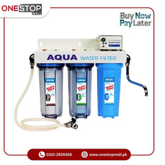 Aqua Safe Water Filter 3 Stages water Filtration Light for bacteria/germs Clean and Pure Drinking Water