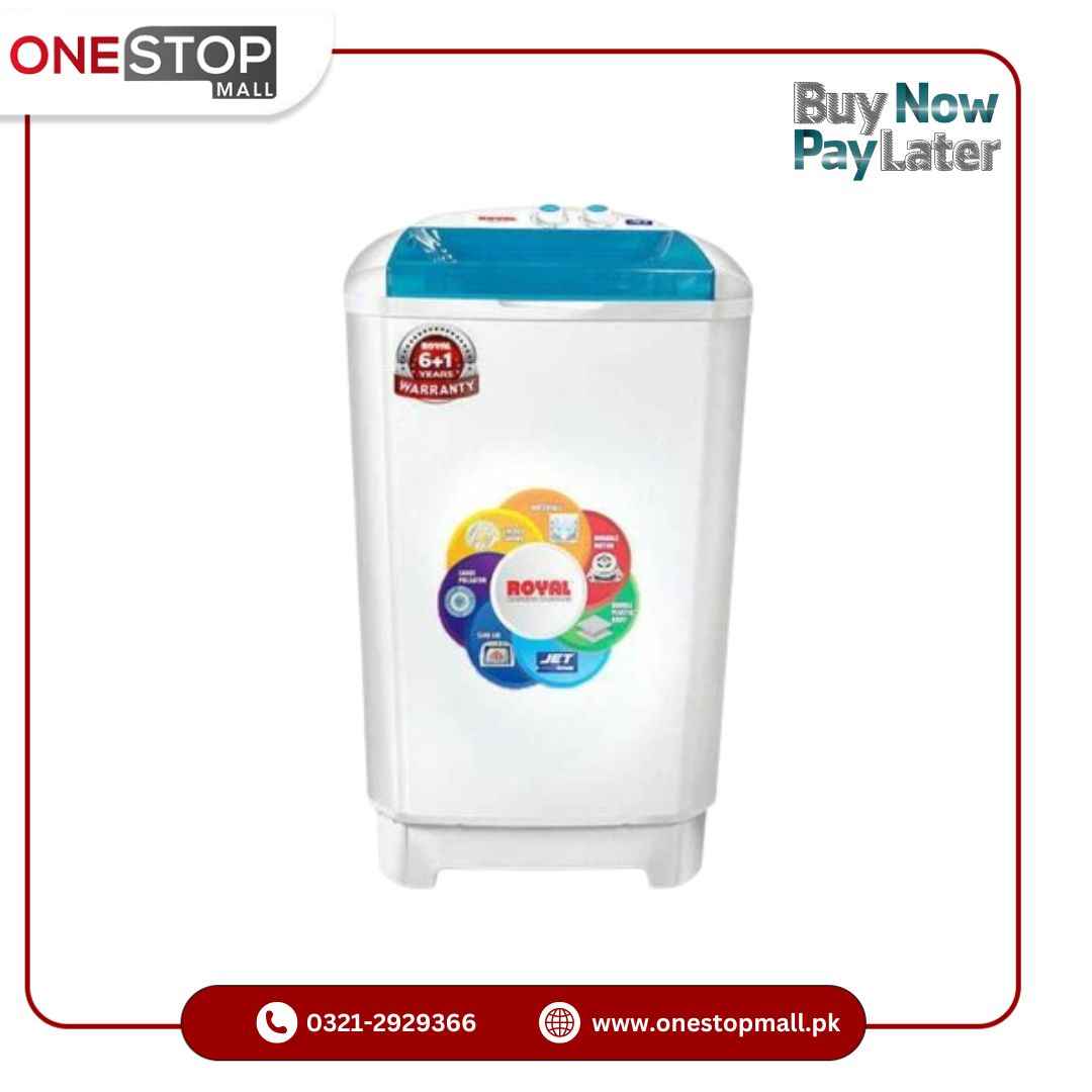 Royal Washing Machine RW-1012Fb Washjng Capacity 10 KG Plastic Body 1 Year Brand Warranty
