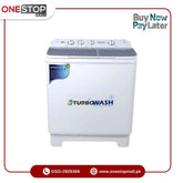 Kenwood Washing Machine KWM-1012 Turbo Wash Semi Automatic White 10KG 1 Year Brand Warranty