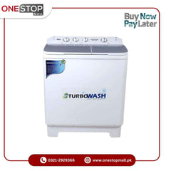 Kenwood Washing Machine KWM-1012 Turbo Wash Semi Automatic White 10KG 1 Year Brand Warranty
