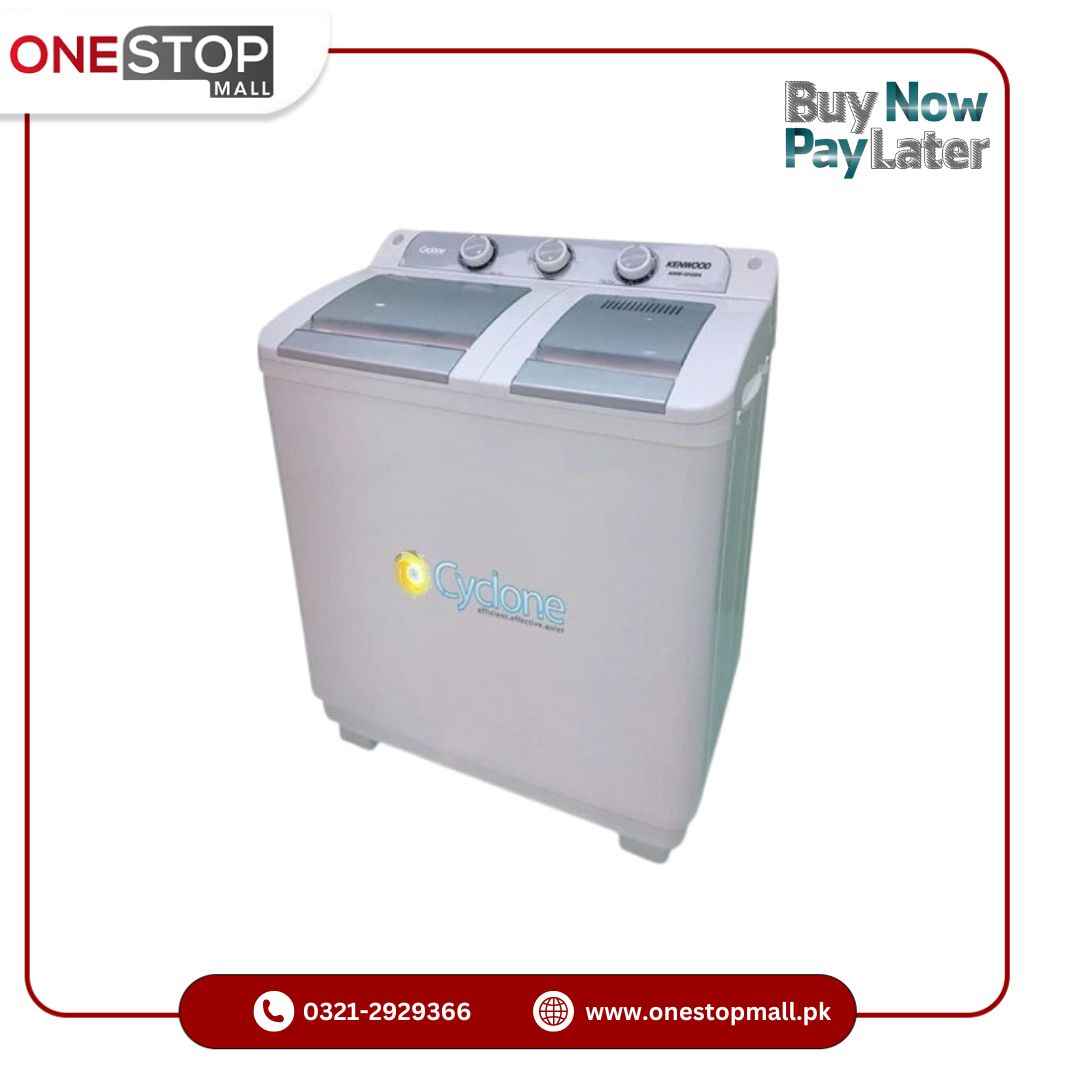 Kenwood Washing Machine KWM-1010SA Twin Tub 10 KG Capacity 1 Year Brand Warranty