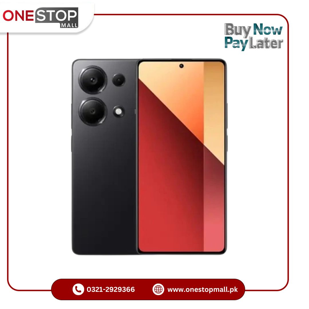Redmi Note 13 Pro RAM 8 GB ROM 256 GB Front Camera 16 MP Back Camera 200 MP+8 MP+2 MP triple Battery Type 5000 mAh - Onestopmall.pk