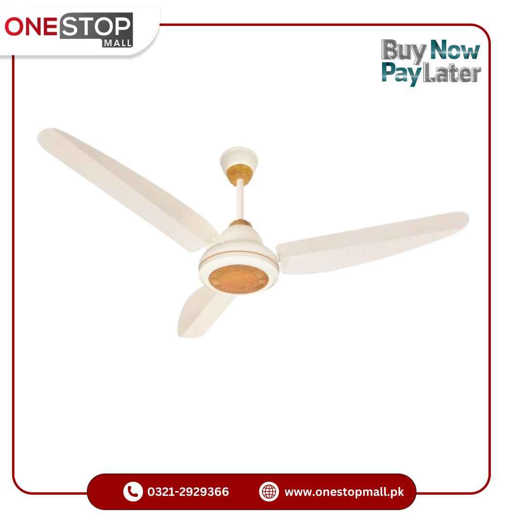 Tamoor Ceiling Fan 30W Diamond Model light wood | Eco-Smart Series 1 Year Brand Warranty