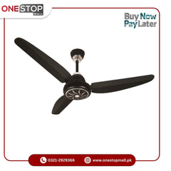 Tamoor Ceiling Fan 30W Super Pearl Model Black | Eco-Smart Series 1 Year Brand Warranty