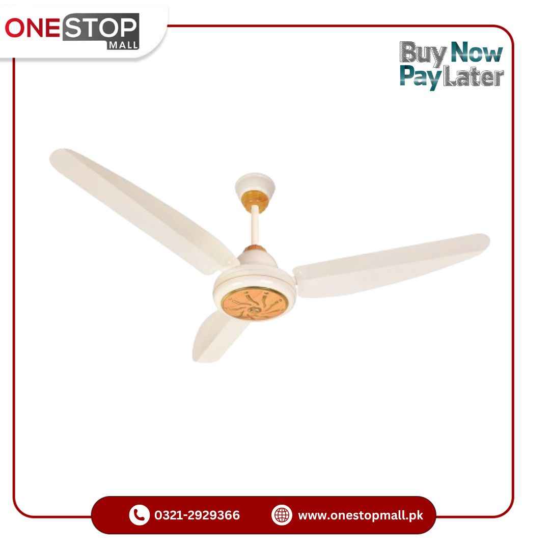 Tamoor Ceiling Fan 30W Super Pearl Model light wood | Eco-Smart Series 1 Year Brand Warranty