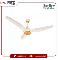 Tamoor Ceiling Fan 30W Super Pearl Model light wood | Eco-Smart Series 1 Year Brand Warranty