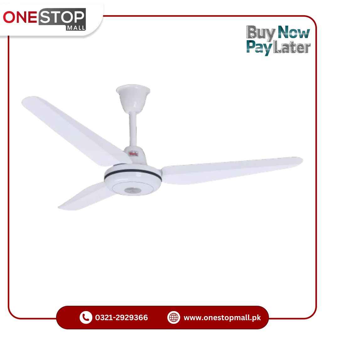 Tamoor Ceiling Fan Sober Model 30 Watt Eco-Smart Series 56 Inch Noiseless Motor. 99% Copper Winding Brand Warranty