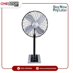 BELVIN PEDESTAL FANS 24 ' Inch Decora SERIES Aerodynamic design with Gloss Finish Brand Warranty