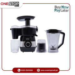 Gaba National Food Factory GN-922 (Black) Sharp Stainless Blades Safety Locks Brand Warranty