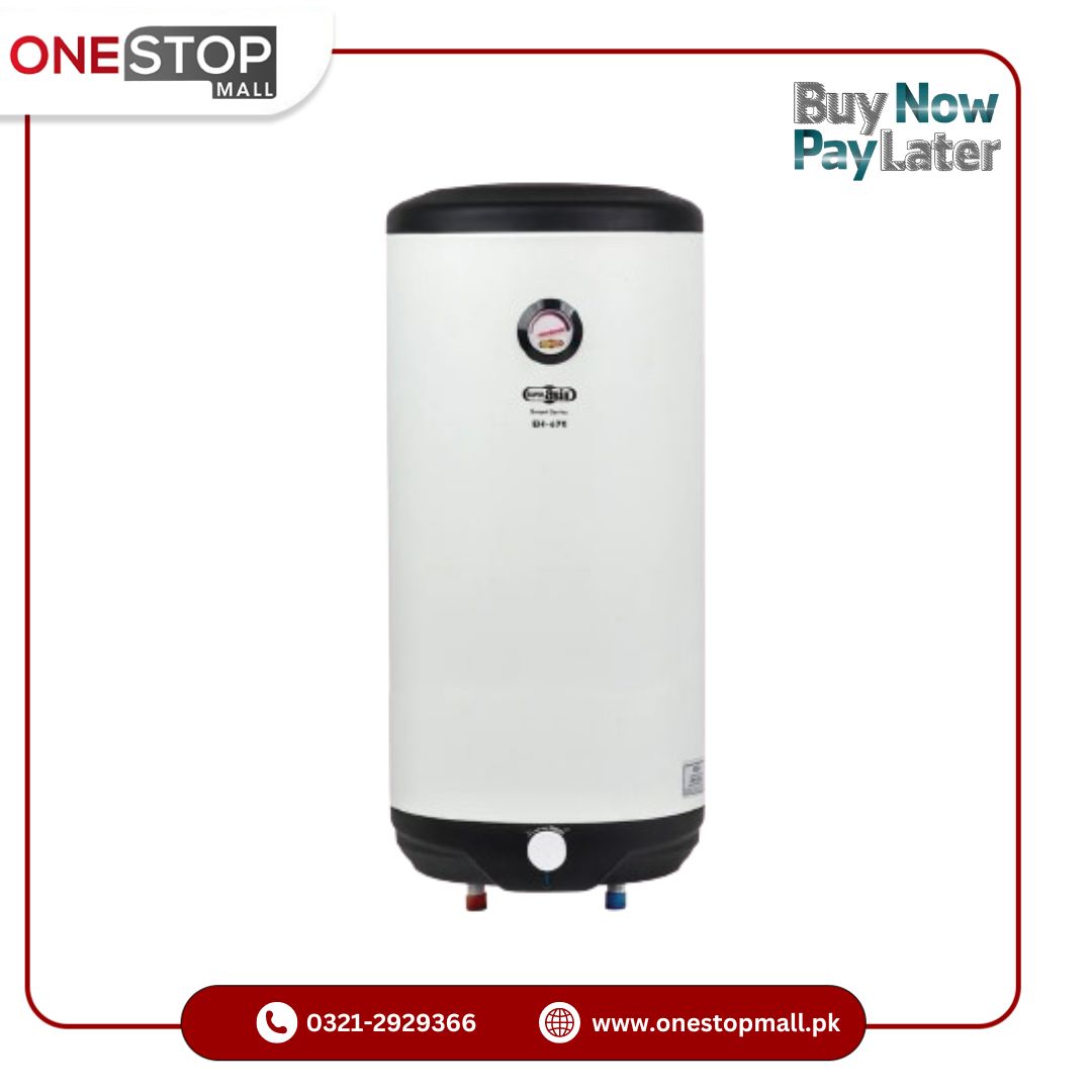 Super Asia Electric Water Heater EH-660 - 59 Litre Semi Instant Rust Proof Water Tank With Zinc Coating Brand Warranty - Onestopmall.pk