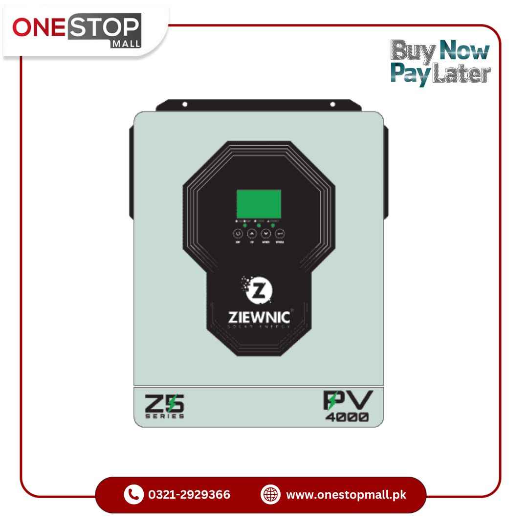 ZIEWNIC Z5 Solar Hybrid Inverter 3.2 (KVA) 6G PV4000 100% Pure Sine Wave Solar Inverter 5 Years Brand Warranty