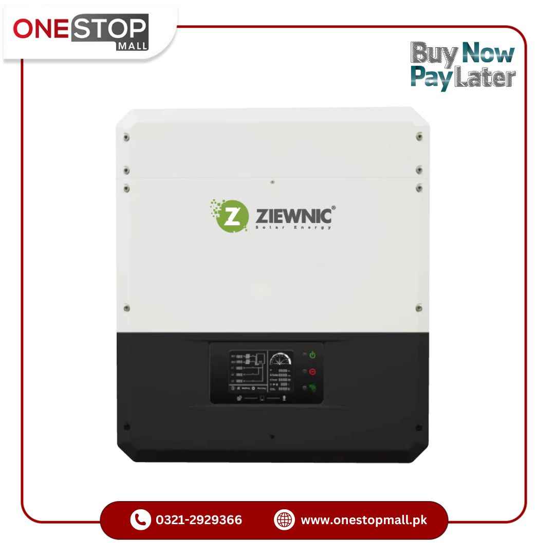 ZIEWNIC Inverter TriPower 25KW X25KTL 3 Phase Inverter Dual MPPT for Efficient Tracking Quick Setup Wi-Fi to App 5 Years Brand Warranty