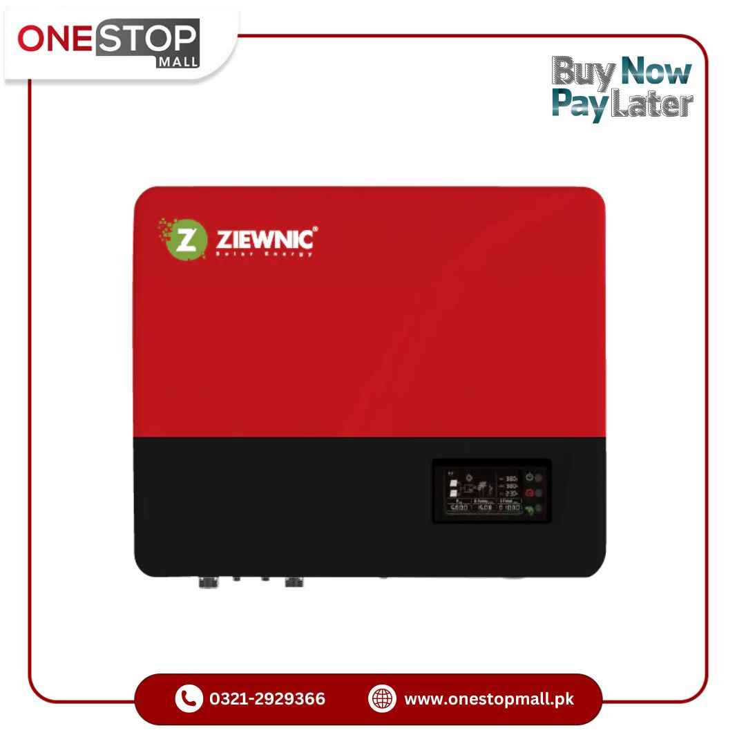 ZIEWNIC Inverter Tri Power10 KW KTL10KTLM 3 Phase Inverter Quick Setup Wi-Fi to App Dual MPPT 5 Years Brand Warranty