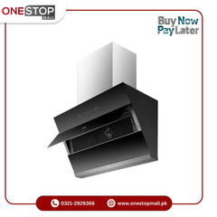 HAIER HOOD HCH-9501S BLACK STRONG AIR FLOW MOTION SENSOR HAND GESTURE BRAND WARRANTY - Onestopmall.pk