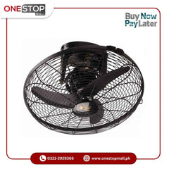 Pak Circumatic Fan 18 Inch Copper Winding 3 Speed Options Brand Warranty
