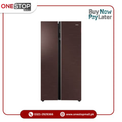 Haier Refrigerator HRF-622 ICG 22CFT / 550Liters - Side by Side Digital Inverter - Onestopmall.pk
