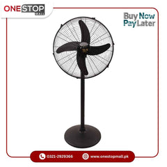 Pak Pedestal Fan 24 Inch Myga Copper Winding Heavy Duty Motor Brand Warranty