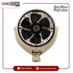 Pak Louvre Bracket Fan 14''Pure Copper Wire Automatic Grills for wider Air-Flow Brand Warranty