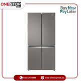 Haier Refrigerator HRF-678 TGG Side by Side T-Door No-Frost - Onestopmall.pk