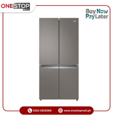 Haier Refrigerator HRF-678 TGG Side by Side T-Door No-Frost - Onestopmall.pk