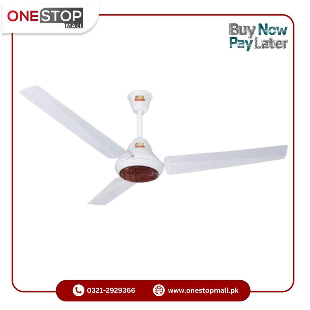 GFC Ceiling Fan Solar Ravi Plus AC/DC 60 Volt Energy-efficient Electrical Steel Sheet and 99.9% Pure Copper Wire.1 Years Brand Warranty
