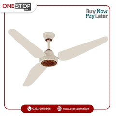 GFC AC DC Ceiling Fan 56 Inch Iconic Model High quality paint for superior finishing Energy Efficient Electrical Steel Sheet and 99.9% Pure Copper Wire Brand Warranty - Onestopmall.pk