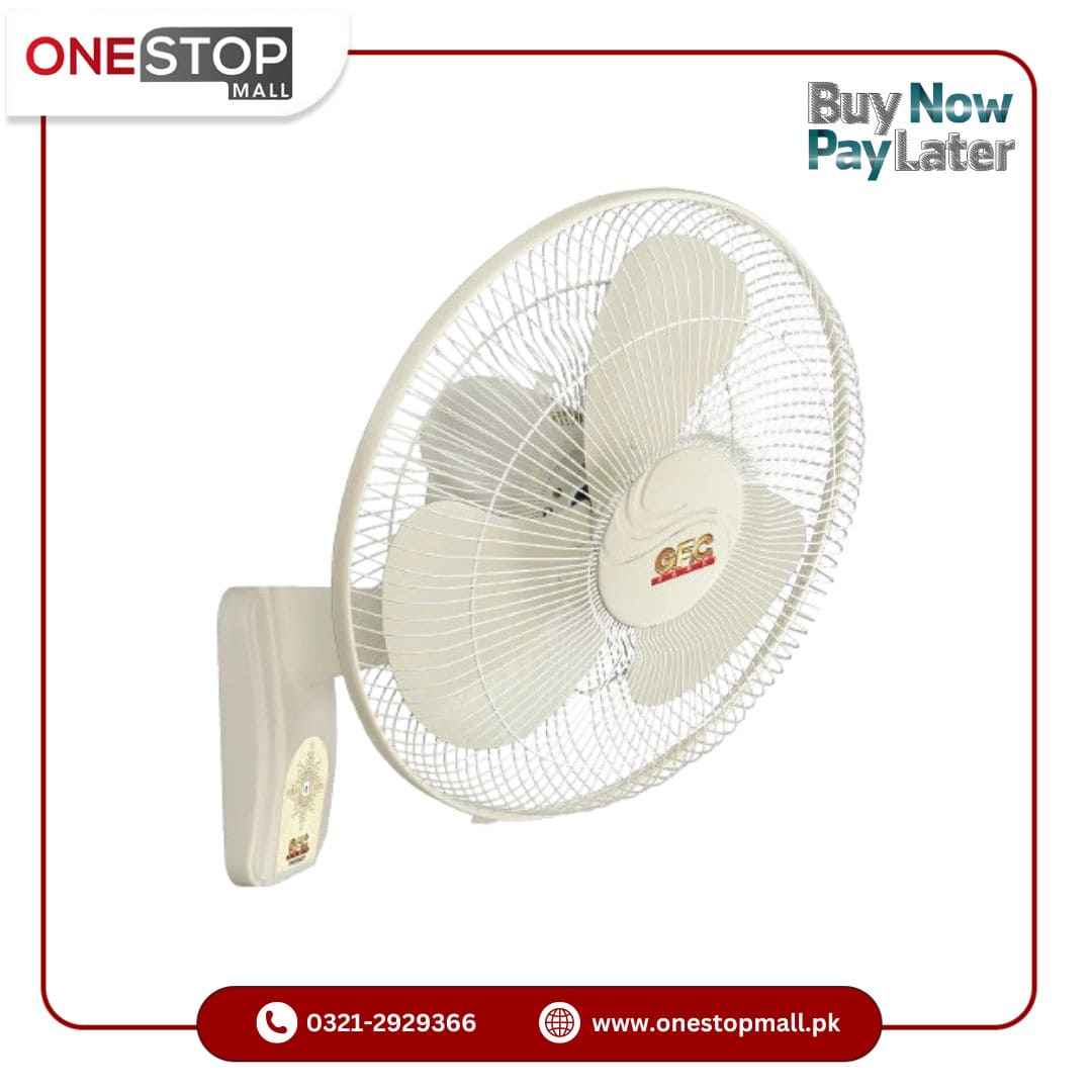 GFC Bracket Fan Size: 18 Deluxe Energy efficient Electrical Steel Sheet and 99.9% Pure Copper Wire.1 Year Brand Warranty
