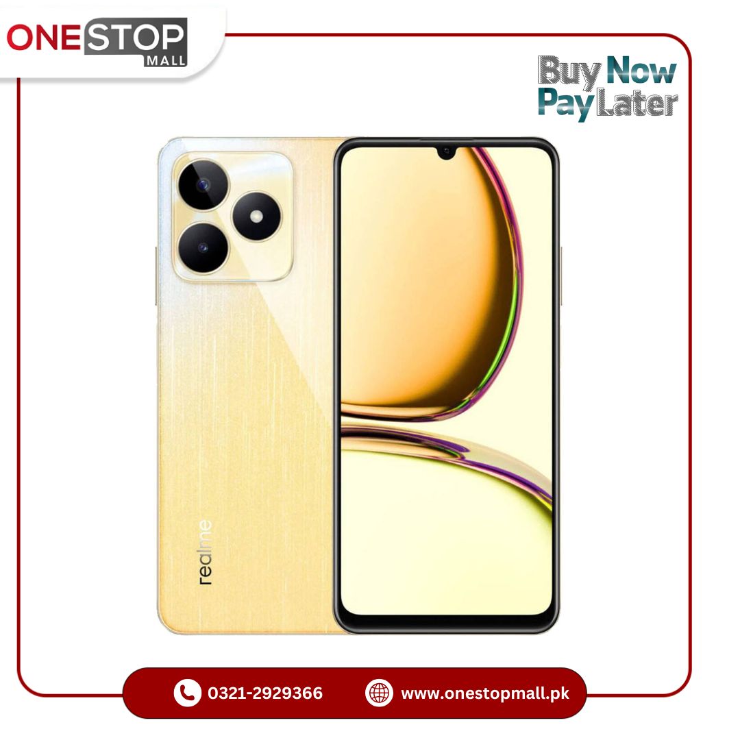 Realme C53 - 6GB RAM 128GB ROM - 6.74 Inches Display - IPS LCD - Octa-Core Processor - Dual SIM - 5000mAh Battery - Onestopmall.pk