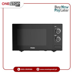 Haier Microwave Oven HGL-25MXP8 25LSolo (Internal Light+ Button Open Door) Brand Warranty - Onestopmall.pk