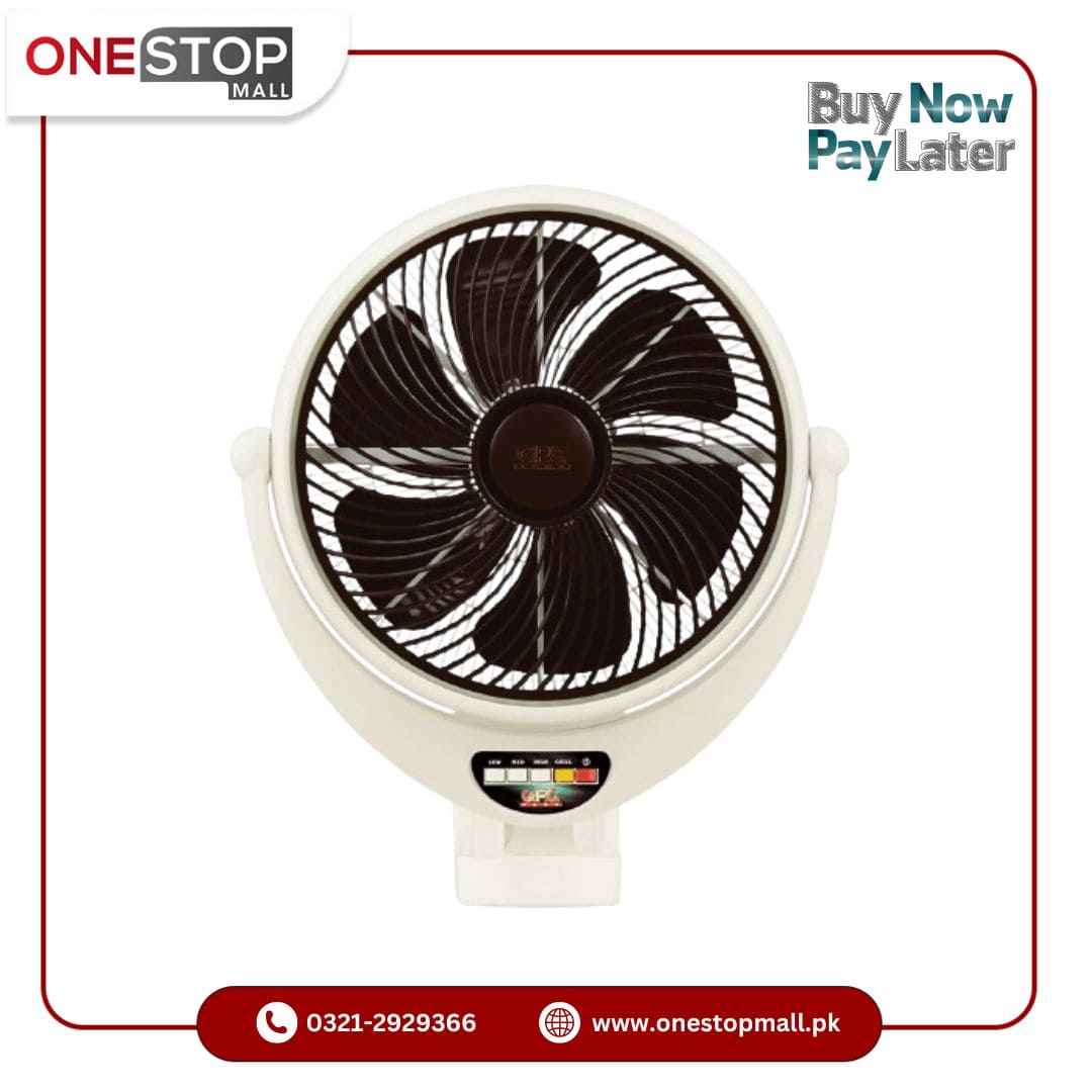 GFC Louvre Bracket 3 Speeds and Revoling Gril 14 Inch 1 Year Brand Warranty