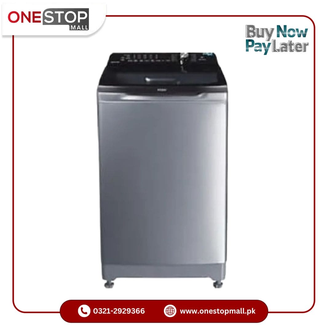 Haier Fully Automatic Washing Machine 12Kgs HWM 120-1678 Top Loading 10 Year Brand Warranty - Onestopmall.pk