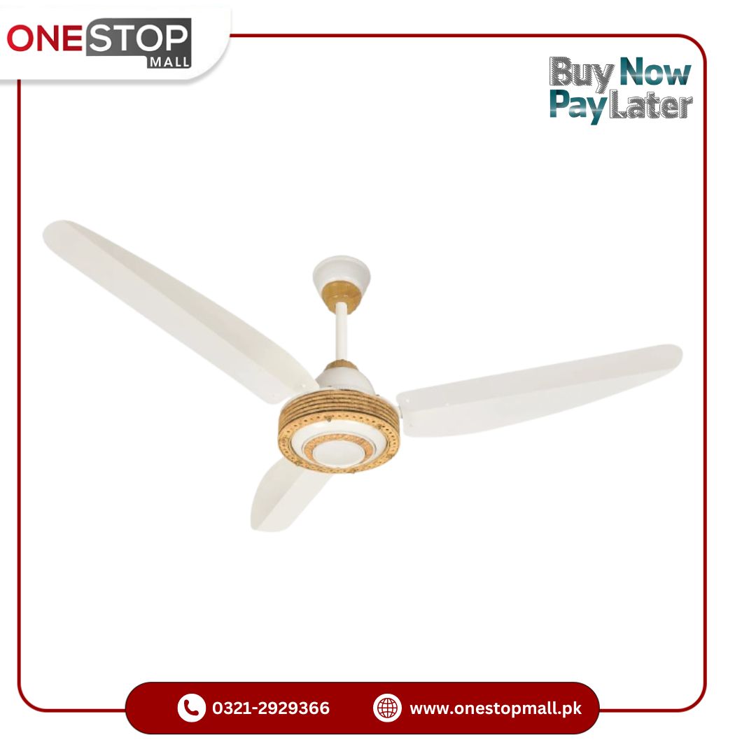 Tamoor Ceiling Fan 56 Inch Nova Brave Model | Eco-Smart 30 Watt ENERGY SAVER Brand Warranty - Onestopmall.pk